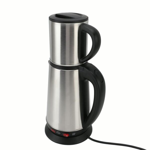 Sd912f1add935495992ddb5a3fbe7046cJ.jpg_ Чайник от неръждаема стомана Caydanlik Electric Turk 1.7L / 0.7L